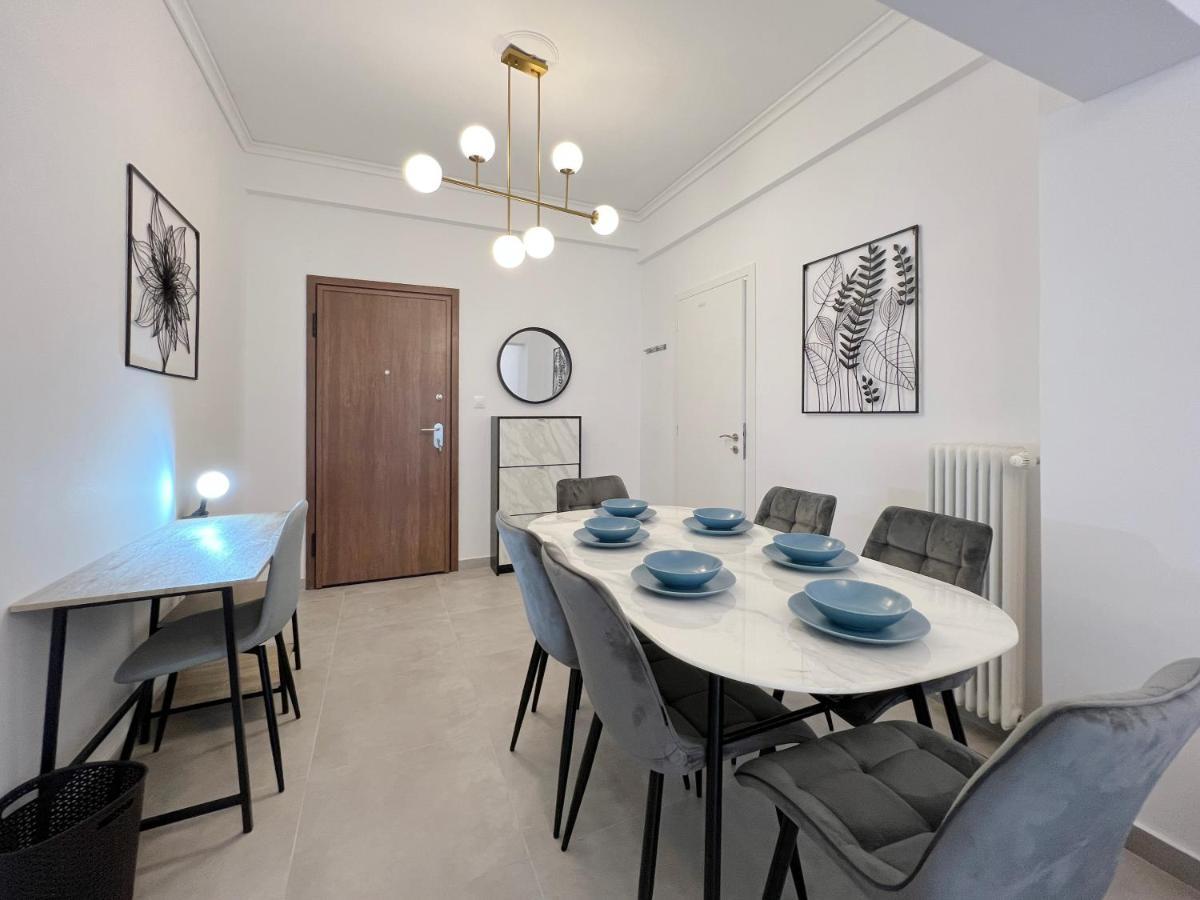 Mouson Modern 80Sqm Apt Next To Edem Beach Apartment Athens Ngoại thất bức ảnh
