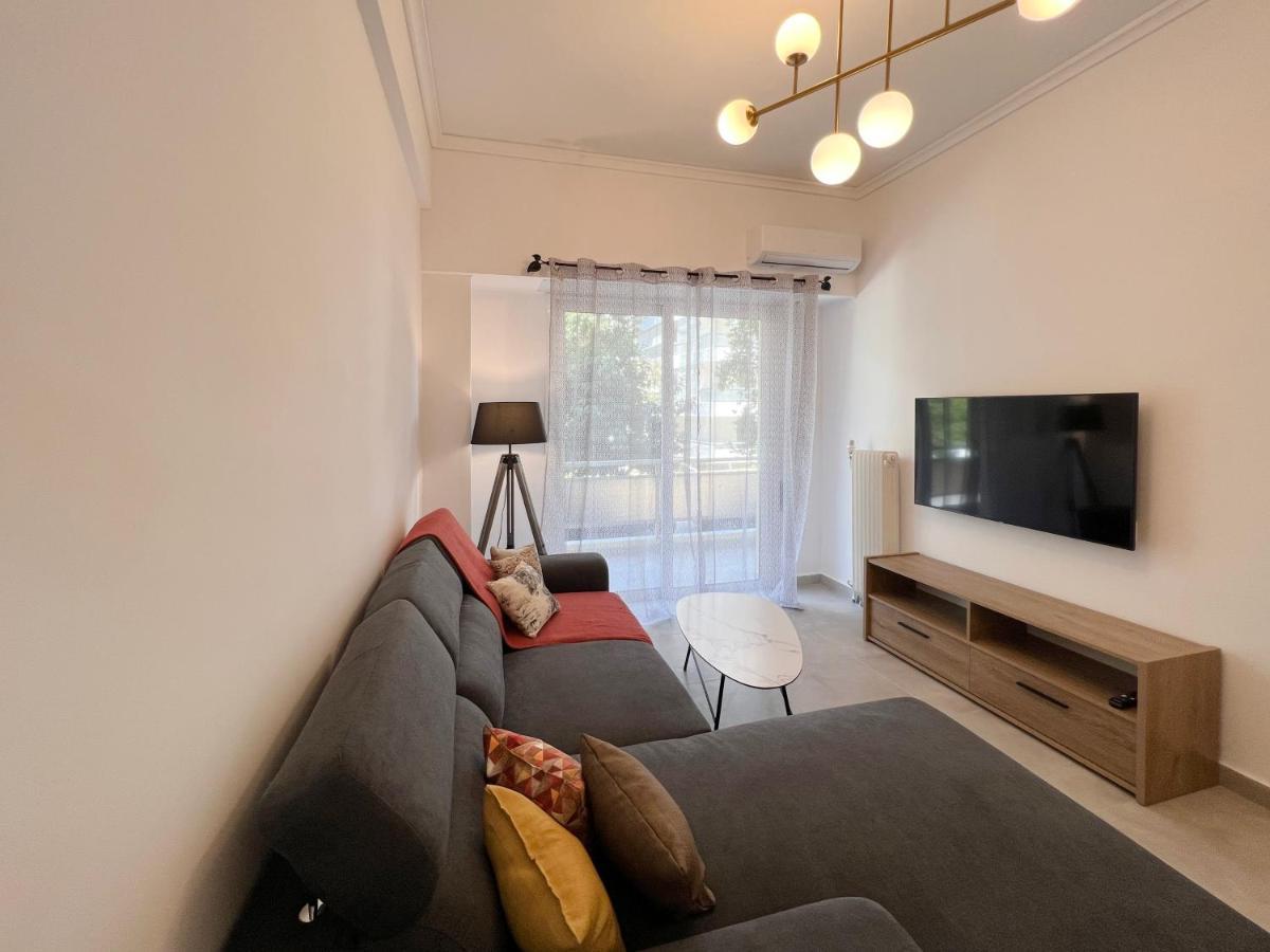 Mouson Modern 80Sqm Apt Next To Edem Beach Apartment Athens Ngoại thất bức ảnh